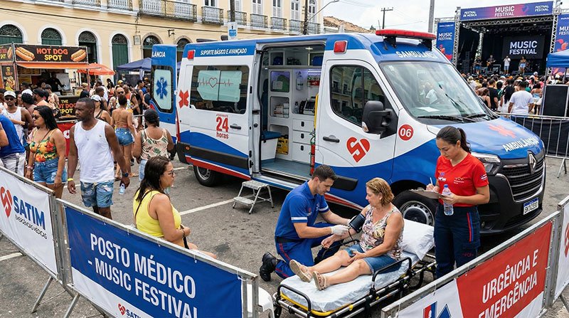 cobertura de eventossatim emergencias médicas